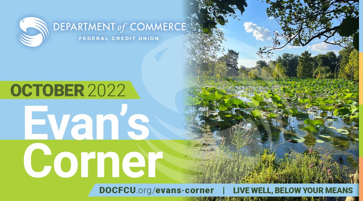 DOCFCU October Evan's Corner, Online Now - click to READ MORE!