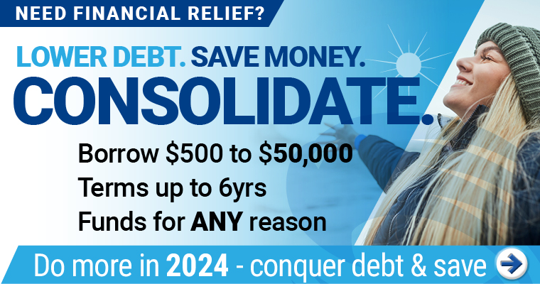 Lower debt and save money by consolidating