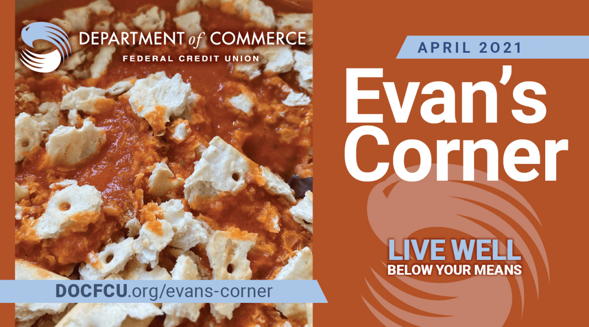 April 2021 Evan's Corner - Tomato Soup - Read it today.