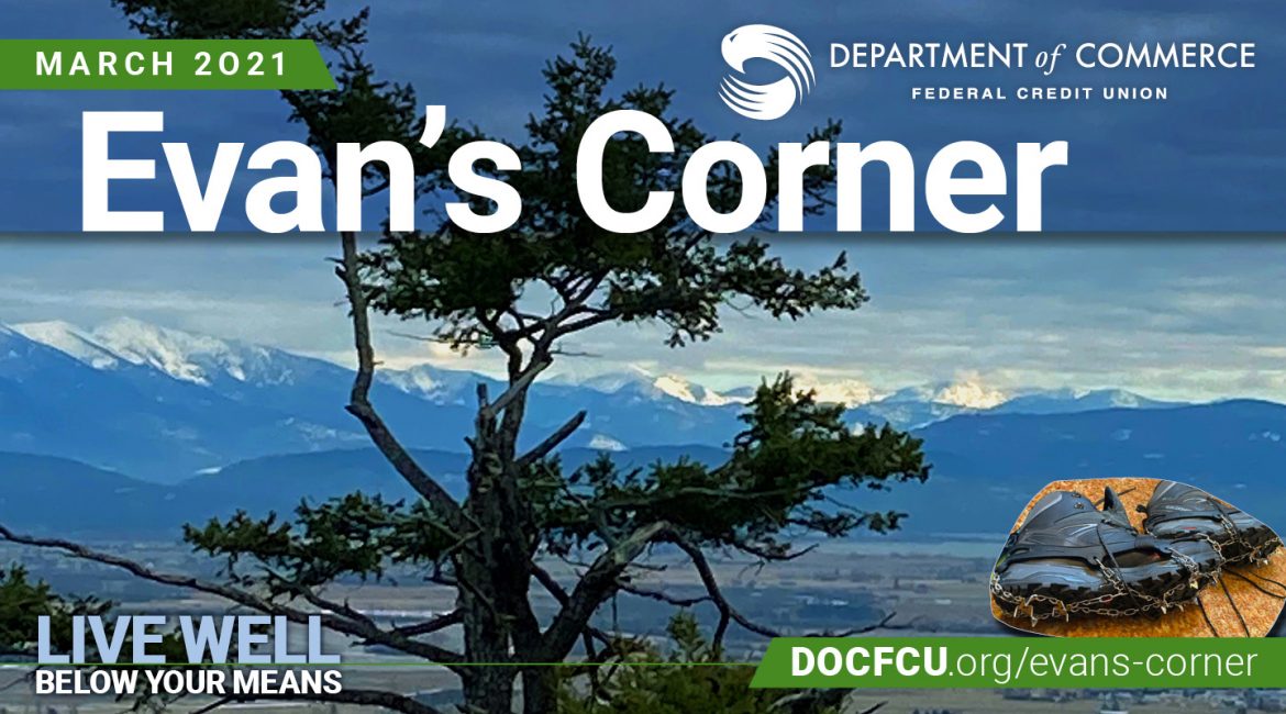 DOCFCU Evan's Corner MARCH 2021 Newsletter - Read It