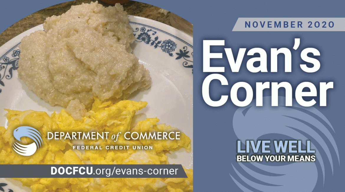 November Evan's Corner - Read it today!